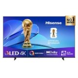 Hisense TV 55″ QLED 4K 2025 55E78Q, Smart TV VIDAA U8, Dolby Vision, HDR 10+, Game Mode Plus, Dolby Atmos, Alexa Built-in, VIDAA Voice, Tuner DVB-T2/S2 HEVC 10, lativù 4K, 55”, 2025 QLED 60Hz