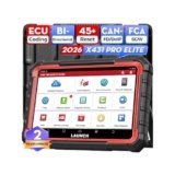 LAUNCH X431 PRO ELITE OBD2 Auto Diagnostica, Diagnostica Avanzata Tutto Sistema Bidirezionale Diagnosi Auto Professionale in Italiano, 45+ Resets, Codifica ECU online, CANFD&DOIP, Guida V.A.G, SGW