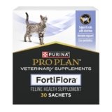 Purina Pro Plan Veterinary Supplements FortiFlora Probiotics for Cats for Digestive Gut Health and Diarrhea – 30 ct. Box