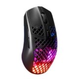 SteelSeries Aerox 3 Wireless Onyx (2022) – Mouse da gaming super leggero – 68g Design resistente all’acqua – 200 ore di durata della batteria