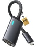 INIU Adattatore da USB C a HDMI 4K@60 Hz, adattatore USB di tipo C a HDMI Compatibile con MacBook Pro, iPad Pro, iPhone 17 16 Pro Max, Pixelbook, Surface Pro, Dell, XPS, Galaxy, e More