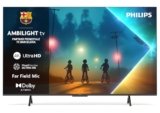 Philips Ambilight 65PUS8200 4K LED Smart TV – Display 65’’ con piattaforma Titan OS, Pixel Precise Ultra HD e Dolby Atmos Sound – Funziona con Alexa e Google Voice Assistant