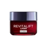 L’Oréal Paris Crema Viso Giorno Revitalift Laser, Per Tutti i Tipi di Pelle, Azione Antirughe e Anti-Età, Pelle più Soda e Tonica, Con Acido Ialuronico, Vitamina C e Pro-Retinolo, 50 ml