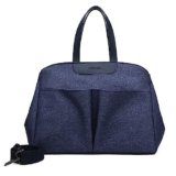 Vllcsla Borse Fasciatoio Carrozzine, Blu Scuro, 2 Ganci Passeggino, Tasca Isolata, Borse Fasciatoio Passeggino Impermeabile, Tote Fasciatoio Grande Multifunzione, Borsa per Pannolini Bebè/Mamma Papà