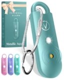 Vantamo Allarme Personale Antiaggressione per Autodifesa Donna Con Doppio 130dB Altoparlante,Kit Autodifesa Femminile Con Luce