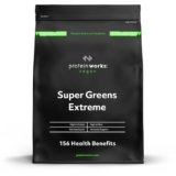 Protein Works Super Greens Extreme, per Oltre 150 Benefici per la Salute, 41 Ingredienti Attivi, Vegano, a Basso Contenuto di Zucchero, Punch Tropicale, 83 Porzioni, 1kg
