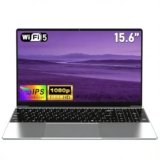 NAIKLULU Computer Portatile 2026 15,6 Pollici, Processore Gold 4425Y, 16GB RAM 512GB SSD Laptop Pc Portatile, Schermo FHD 1920x1080P, Batteria 5000mAh, Webcam, Slot Scheda TF