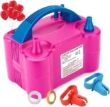 XBllcyiv Portable Electric Balloon Pump/Electric Balloon inflator Decoration, 110V. Balloon Pump Electric for Quick Production Balloon Arches, Gift, Wedding Celebration, Holiday Party Decoration.