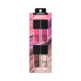 e.l.f. Glow Reviver Plumping Lip Oil Kit, Nourishing Tinted Lip Oils For A High-Shine Finish, Infused With Jojoba Oil, Vegan & Cruelty-Free, 4 Shades
