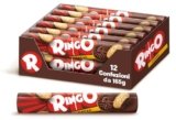 Pavesi Snack Ringo Cacao, Biscotti Farciti con Crema al Gusto Cioccolato, Snack per Merenda o Pausa Studio, Formato Tubo 12 Confezioni da 165 g