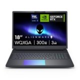 Alienware 18 Area-51 Laptop Gaming 18″ WQXGA 300Hz G-Sync, Intel Core Ultra 9 275HX Series 2, Nvidia GeForce RTX 5080, 32GB DDR5 RAM, 2TB SSD, Windows 11 Home, Cryo-tech, AlienFX RGB QWERTY