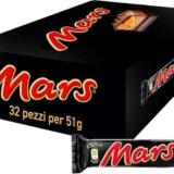 Mars Barretta con Caramello Ricoperta al Cioccolato, 32 Barrette X51G (1632G), Idee Regalo Natale, Nuova versione