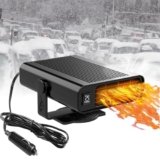 Car Heater, Portable Car Heater 12V and Defroster, 2in1 Fast Heating and Cooling, Car Heaters That Plugs into Cigarette Lighter, Fast Heating Defroster Defogger Demister for Cars