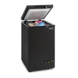 Klarstein Mini Congelatore a Pozzetto Piccolo, Alta Efficienza Energetica, Mini Congelatore Piccolo a Pozzetto Compatto con Cestello Rimovibile, Mini Freezer Congelatore per Casa e Ufficio, 78L