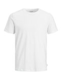 JACK & JONES JJEORGANIC BASIC TEE SS O-NECK NOOS, T-shirt, Uomo, Bianco, S