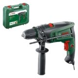 Bosch Home and Garden Trapano battente elettrico UniversalImpact 730 (foratura di precisione in muratura, legno e acciaio; motore da Watt; custodia per il trasporto)