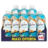 Lenor Ammorbidente Concentrato Essenze d’Italia, 440 Lavaggi (8×55), Polignano, Note di Lillà e Calendula, Profumo autentico di lunga durata