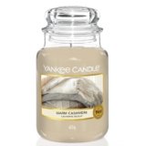 Yankee Candle Candela profumata in giara grande | Caldo cashmere | Durata Fino a 150 Ore | Regali per donne