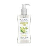 Omia, Detergente Viso anti-sebo purificante con Olio Essenziale di Bergamotto di Calabria, formula studiata per rimuovere l’eccesso di sebo, ideale per pelli miste, Certificato Cosmos Organic, 200 ml