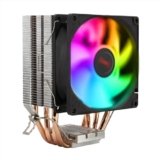 Nuwo Bifrost Dissipatore di Raffreddamento per CPU, TDP 160W, 4 Tubi di Calore a Contatto Diretto, Ventola da 90 mm LED FRGB (Arcobaleno Fissi), Compatibile LGA 1700 1200 775 115x e AM5 AM4 AM3 AM2