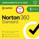 Norton 360 Standard 2026| Antivirus 1 dispositivo|15 mesi|Digital Download