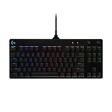 Logitech G PRO Tastiera gaming meccanicadesign ultraportatile senza tastierino numerico, cavo micro-USB rimovibile, tasti con retroilluminazione RGB LIGHTSYNC da 16,8 milioni di colori – Nero