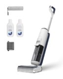 Tineco iFLOOR 5 Breeze Complete Aspirapolvere Lavapavimenti Senza Fili, Pulizia in Un Solo Passaggio per Pavimenti Duri, Bordi, Auto Pulizia, Scopa Elettrica Design Leggero e Senza Fili