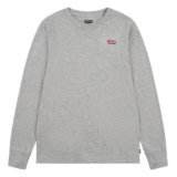 Levi’s Lvb L/S Batwing Chesthit Tee, Maglietta Bambini e ragazzi, Grigio (Grey Heather), 14 anni