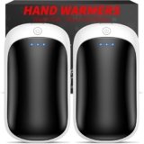 Lerat 2 Pack Hand Warmers Rechargeable, Electric Hand Warmers Portable Reusable, 3S Heating Hand Warmer, 3-Settings, 2-in-1 Charging, Outdoor/Hunting/Camping Essentials, Gifts for Men Women Kids