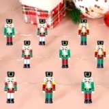 Impress Life Christmas Decor Nutcracker String Lights: 10FT 40 LED Holiday Lights, Indoor USB & Battery Powered with Dimmable Remote Timer for Xmas Holiday Party Décor