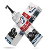 Miioto Mastice per Riparazione Pneumatici, Ripara Gomme Auto, Colla Riparazione Pneumatici, Ripara Buchi e Crepe, Riparazione Gomme Auto/Bici/Moto -100ml