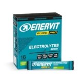 Enervit Pure-Pro Electrolytes Boost, Elettroliti, Integratore di Sali di Sodio e Magnesio, Gusto Limone, Riduzione Stanchezza, Per Workout Intensi, 0 CALORIES & SUGAR FREE, 16 Bustine da 4g