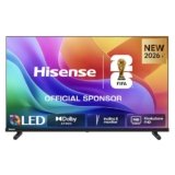 Hisense Smart TV QLED 40″ FHD TV 40E5ST, 60Hz, Audio Dolby Atmos, VIDAA OS con 1000+ APP, HDR10, Game Mode, Works with Alexa, Wifi, lativù