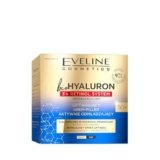 Eveline Cosmetics Biohyaluron 3xRetinol Sistema Crema Anti-Aging con Acido Ialuronico & Triplo Retinolo – Idratazione Profonda & Rassodante per Pelle Radiosa, Vegano, Ipoallergenico – 50ml
