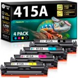 Smart Ink 415A 415 Toner compatibile con chip per HP 415A 415 A (nero ciano magenta) come ricambio per Laserjet Pro MFP M479fdw M479fdn M479fdw M454dw M454dn (W2030A W2031A W2032A W2033A)