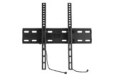 LINK LKBR57 – Staffa a muro per TV fino a 50 KG, da 32 A 55″ fino a VESA 400X600, 56mm distanza dal muro, ORIENTAMENTO ALTO/BASSO 15° Con LIVELLA A BOLLA, colore Nero