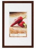 walther design Cornice Noce 30 x 40 cm Cornice Peperoni in Legno BP040N