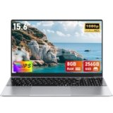 CHIFUYOU 15,6 pollici PC portatile 256GB SSD 8GB RAM DDR4 Computer portatile economico N4000 Notebook fino a 2,8 GHz, Full HD 1920 × 1080, Win 11, Wi-Fi 5 e Bluetooth Tastierino numerico