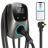 NexCyber Level 2 EV Charger(WiFi APP/Plug-Play), 48Amp, 25ft Cable ETL Certified, 240V NEMA 14-50p Plug, Home Level 2 EVSE Car Charger w/ J1772 Connector, Electric Vehicle Charging Stations
