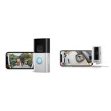 Ring Videocitofono Plus a batteria (Battery Video Doorbell Plus) + Ring videocamera interna (Indoor Camera 2ª gen.)