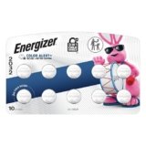 Energizer 2032 Batteries (10 Pack), 3V Lithium Coin Batteries with 3-in-1 Child Shield