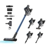Mova S4 Detect Aspirapolvere Senza Fili, Max 91 min, Scopa Elettrica senza Fili, Spazzola Multi-superficie OptiInsight, Anti-groviglio, Display LED, Tappeti, Pavimenti Duri