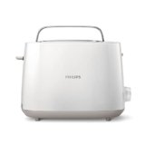 Philips Tostapane – 2 Fette, 8 Impostazioni, Scongelamento e Scalda Brioche Integrato, Leva di Sollevamento, Auto Spegnimento, Bianco (HD2581/00)