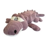 Hofun4U Alligator Plush Pillow, 46 inch Alligator Stuffed Animal, Home Decor Christmas Valentine’s Birthday Gift for Boys Girls Adults Kids (Purple)