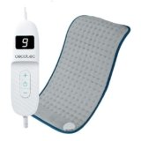Cecotec HeatComfort 6000 termopad. Cuscinetto termico 30 x 60 cm, ideale per sollievo lombare, collo e spalle, con regolazione della temperatura e materiale morbido.