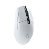 Logitech G305 LIGHTSPEED Mouse Gaming Wireless, Sensore 12K HERO, 12.000 DPI, Design Leggero, 6 Pulsanti Programmabili, Batteria 250 Ore, Memoria Integrata, PC/Laptop, Bianco