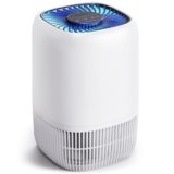 Air Purifiers for Home with H13 True HEPA Filter Up to 1076 Ft² for Pet Hair, Odors, Pollen, Smoke, Compact Air Cleaner with 3 Speeds, Timer, Aroma Quiet 360°Intake Filter, White