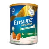 Ensure Advance Base Vegetale, Integratore con Proteine Vegetali, con 27 Vitamine e Minerali, Calcio e HMB, Confezione 850g, Gusto Mandorla, Senza Glutine, Adatto agli intolleranti al lattosio
