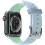 OtterBox All Day Cinturino per Apple Watch 44/45/46mm, morbido al tatto e resistente all’usura, cinturino in Silicone per Apple Watch, Blu/Verde