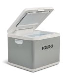 IGLOO IH45 frigo portatile ibrido a compressore 45L – 12V & 230V, frigorifero elettrico per auto, campeggio, camper e barca – mini frigo ibrido con alta efficienza & funzionamento silenzioso